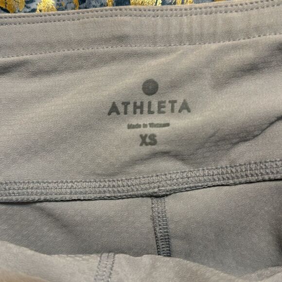 Athleta ladies cropped athletic gym work out leggings size xs - Picture 10 of 11